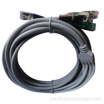 FTP Cat6A HYDRA Cable, RJ45 CAT6 Past Fluke Test, 5m